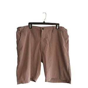 prAna Men’s Brown Chino Shorts Size 40 Casual Outdoor Hiking